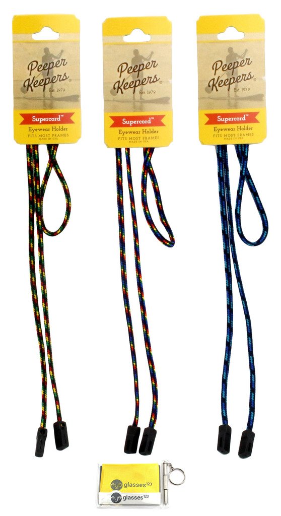 Croakies Premium Leather Eyewear Retainer Eyeglass Strap