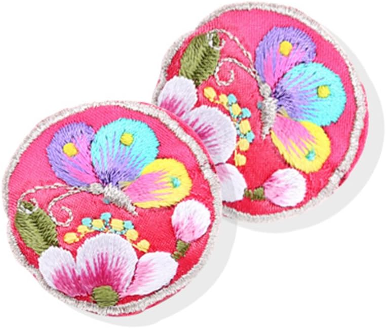 HanbokKorean Traditional Girl Dress Adjust Pins apricot Flower a pair Hanbok Accessories