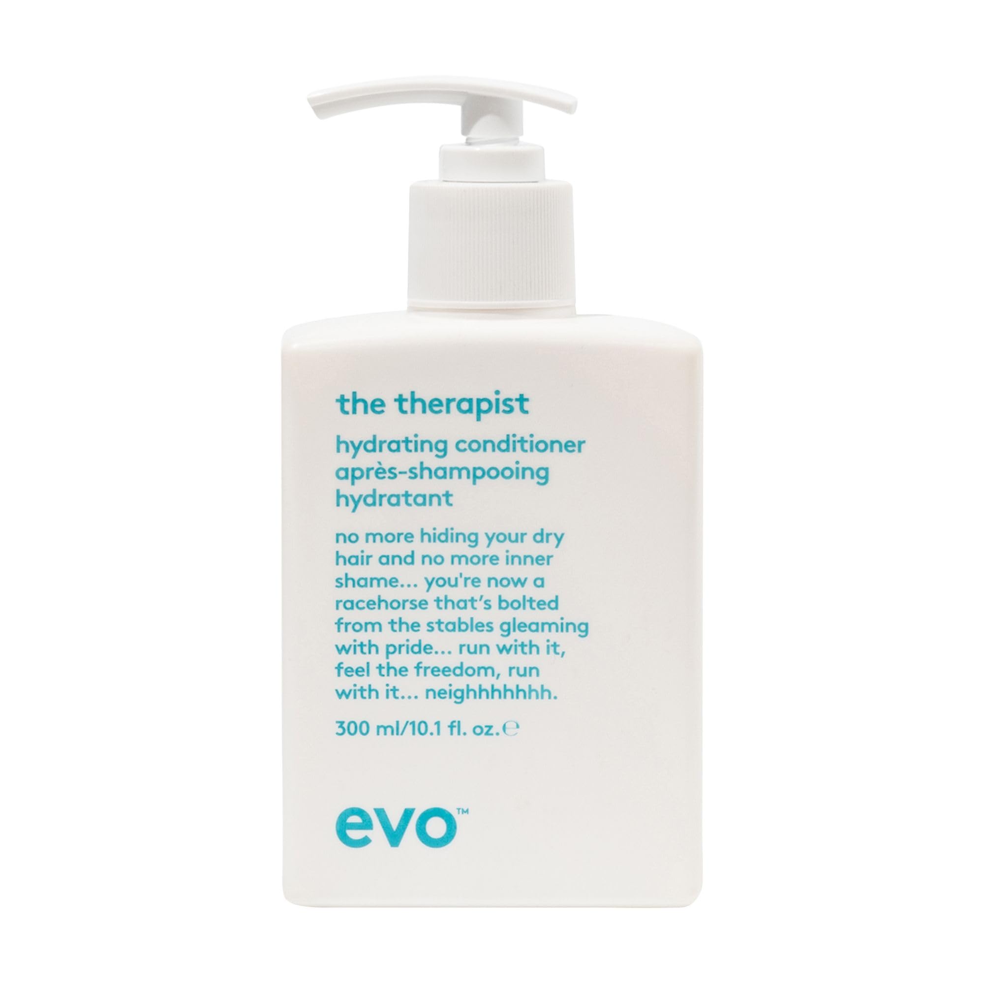 Evo The Therapist Hydrating Conditioner for Dry & Colour-Treated Hair - Frizz Control, Moisturises & Strengthens - 300 mL