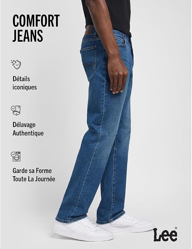 - Jean Homme - Coupe Droite Regular - Extreme Motion - General
