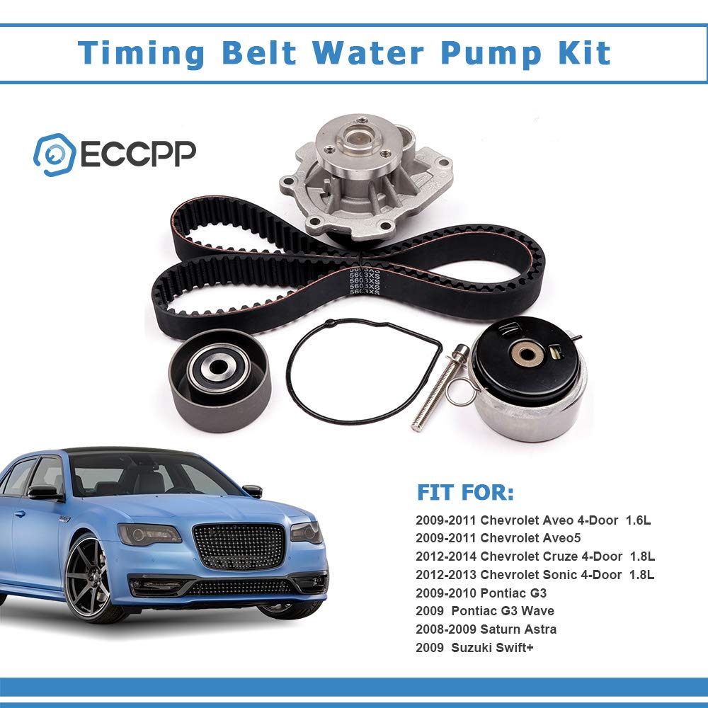 Timing Belt Kit Valve Cover GMB Water Pump Fit 04-08 Chevy Aveo 1.6L E-TEC II - Foto 9