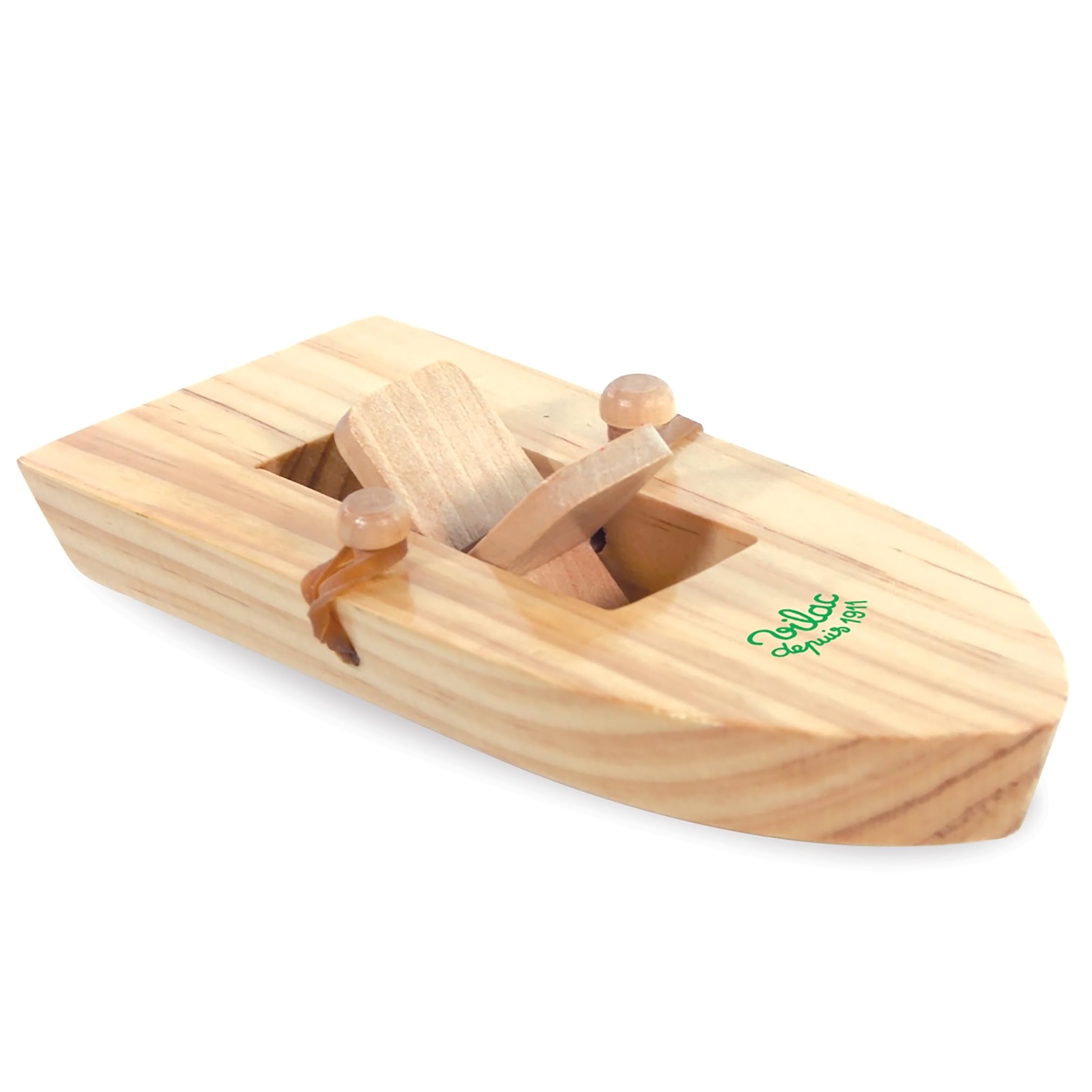 Vilac Vilac2941 2941 Elastic Boat Toy Wooden, Boat (15 x 6 x 3 cm)