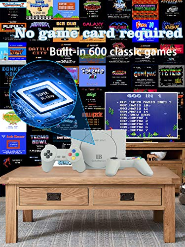 Fadist Retro Game Console, Built in 600 Games, Classic Video Game Console, with 2 Classic Controllers, AV Output Plug… - Image 3