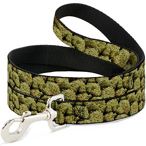 Dog Leash - Vivid Marijuana Nugs2 Stacked