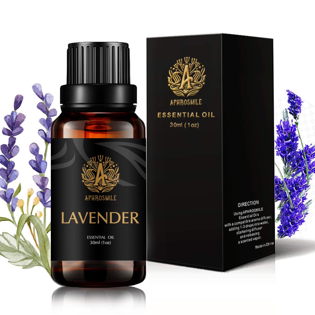 Lavender Aromatherapy Essential Oil Fragrance,100% Pure Lavender Scented Oil Fragrance for Diffuser,Humidifier, 1oz-30ml Therapeutic Grade Aromatherapy Lavender Essential Oil Perfume for Home,Massage