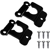 74604-01A No Drill Bracket Mounting Kit, Universal, with Screws | Fit for AMP Research Bed Xtender Max, Sport and Moto 1984-2024 All Models, Truck Bed Tailgate Extender Hardware, 2 Pcs