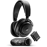 SteelSeries Arctis Nova Elite - Hi-Res Wireless Gaming Headset — 96kHz/24bit — Carbon Fiber Speakers — ANC — AI Noise Rejecti