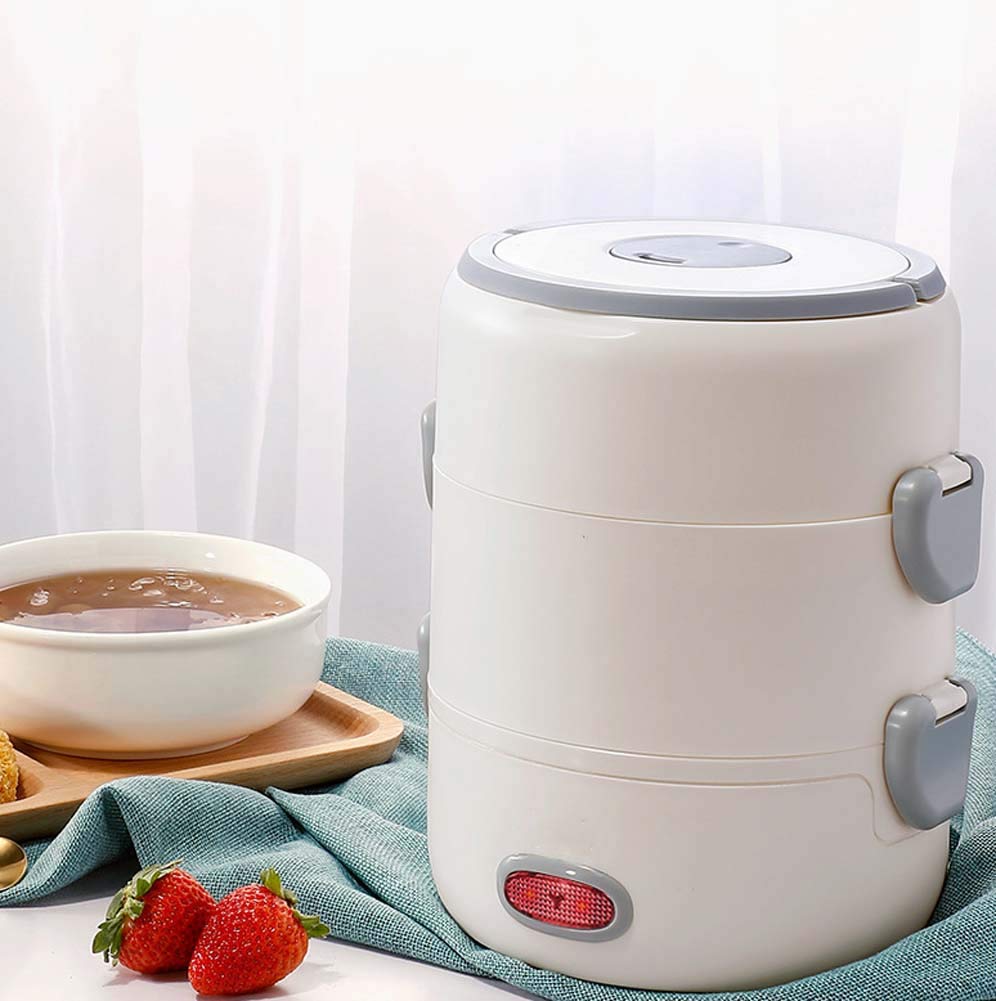 BYYLH Fiambrera Electrica 220V Portátiles Bandeja Extraíble Acero ...