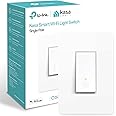 Interruptor de luz inteligente Wi-Fi de Kasa por TP-Link – Control de iluminación desde cualquier lugar, fácil instalación en