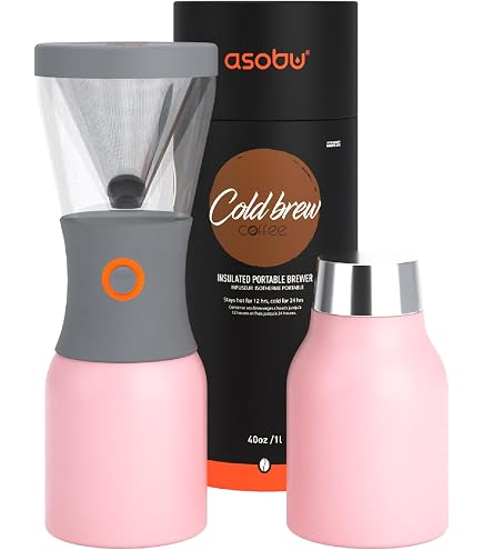 Amazon.com: asobu Coldbrew Portable Cold Brew Coffee Maker With a