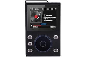 Luocute HiFi MP3 Player, Lossless DSD FLAC High Resolution Digital Audio Music Player with 5.4, 16GB Built in Memory Support 