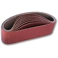 IVY Classic 43100 Flex-Abrasive 4-Inch x 24-Inch 36 Grit Extra Coarse Resin Cloth Aluminum Oxide Sanding Belt, 10-Pack