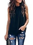 Asvivid Womens Summer Sleeveless Shirt Blouses