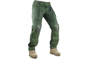 Survival Tactical Gear Pants with Knee Pads Hunting Paintball Airsoft BDU Military Camo Combat Trousers for Men