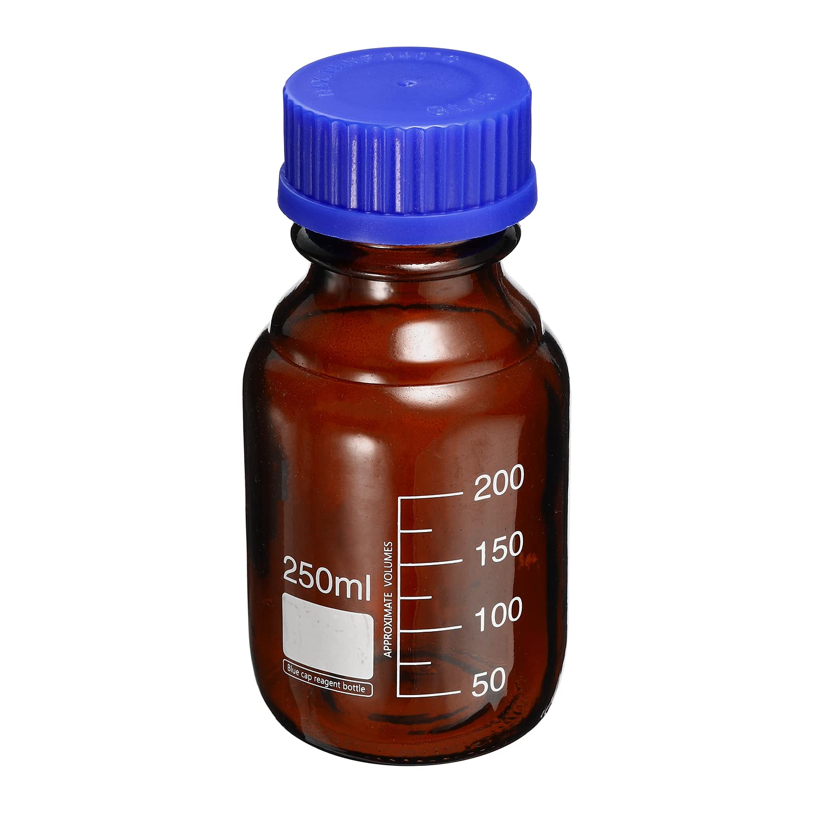 PATIKIL 250mL Reagent Media Bottle, 1Pcs Round