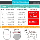 Zunea Pink Winter Fleece Dog Coat Small Size S Chest 32cm Back 20cm view 6