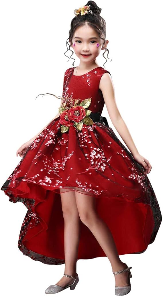Amazon Co Jp 子供 ワンピース フォーマル ドレス 女の子 130 140 ドレス 子供 プレセンス ロング 蝶結び 可愛い シンプル ピアノ 発表 会 パンツ スタイル 子供 キッズ ダンス 衣装 ワンピース 子供 お呼ばれ ワンピース Clothing Accessories