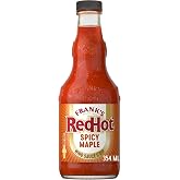 Frank&rsquo;s RedHot Wing Sauce &amp; Dip, Spicy Maple, Moderate Heat, Toss, Top or Dip with Wings, Chicken Nuggets, Chicken &amp; Waffles, Breakfast Casseroles, Breakfast Sandwiches, and More, 12 fl oz