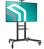ONKRON Mobile TV Stand on Wheels for 55-90 Inch TVs
