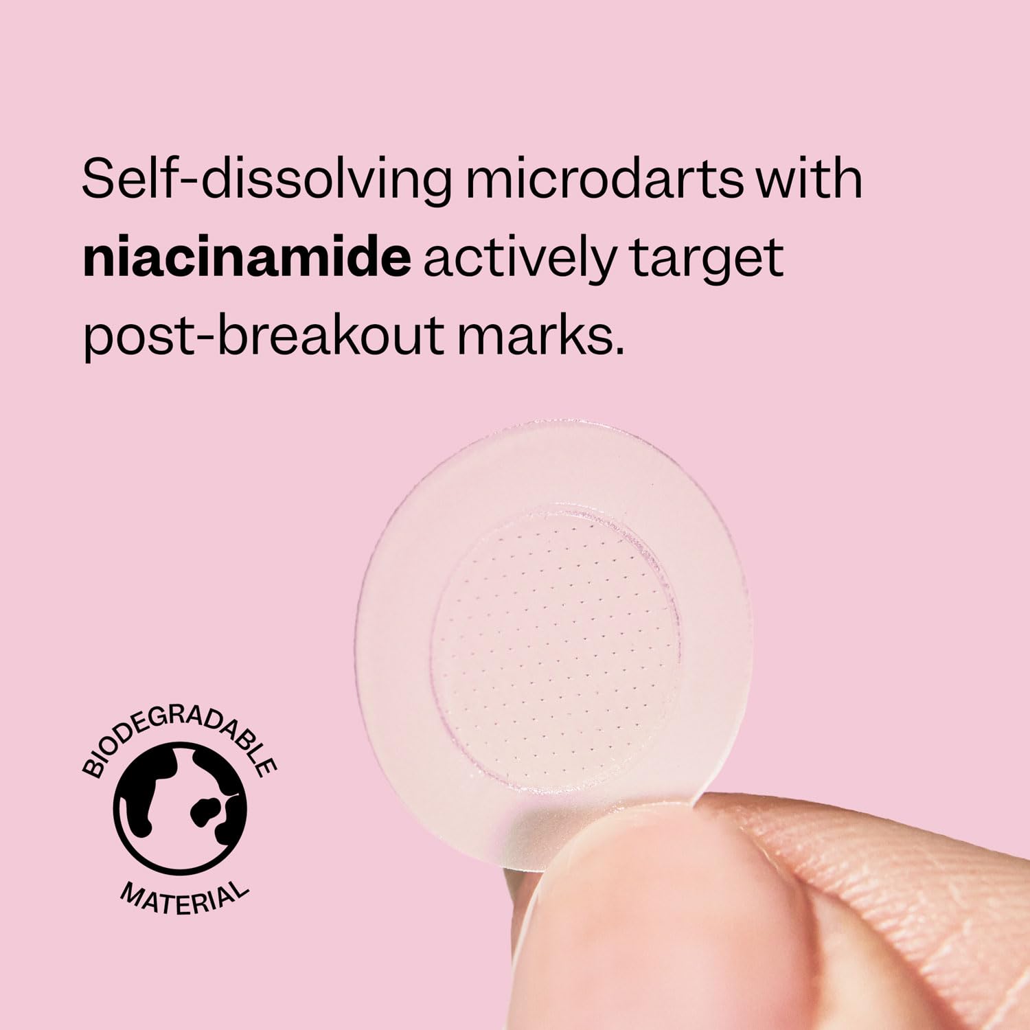 Peach Slices Dark Spot MicroDarts | For Dark Spots, Post-Blemish Redness | Self-Dissolving | Niacinamide, Vitamin C, Hyaluronic Acid, and Cica | Vegan | Cruelty Free | 9 Patches