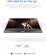 ARZOPA 15.6 Inch Portable Monitor 1920x1080 IPS USB C HDMI Kickstand view 7