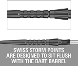 Target Darts Swiss Point Storm Points Surge 26mm Black 3 Pack view 4