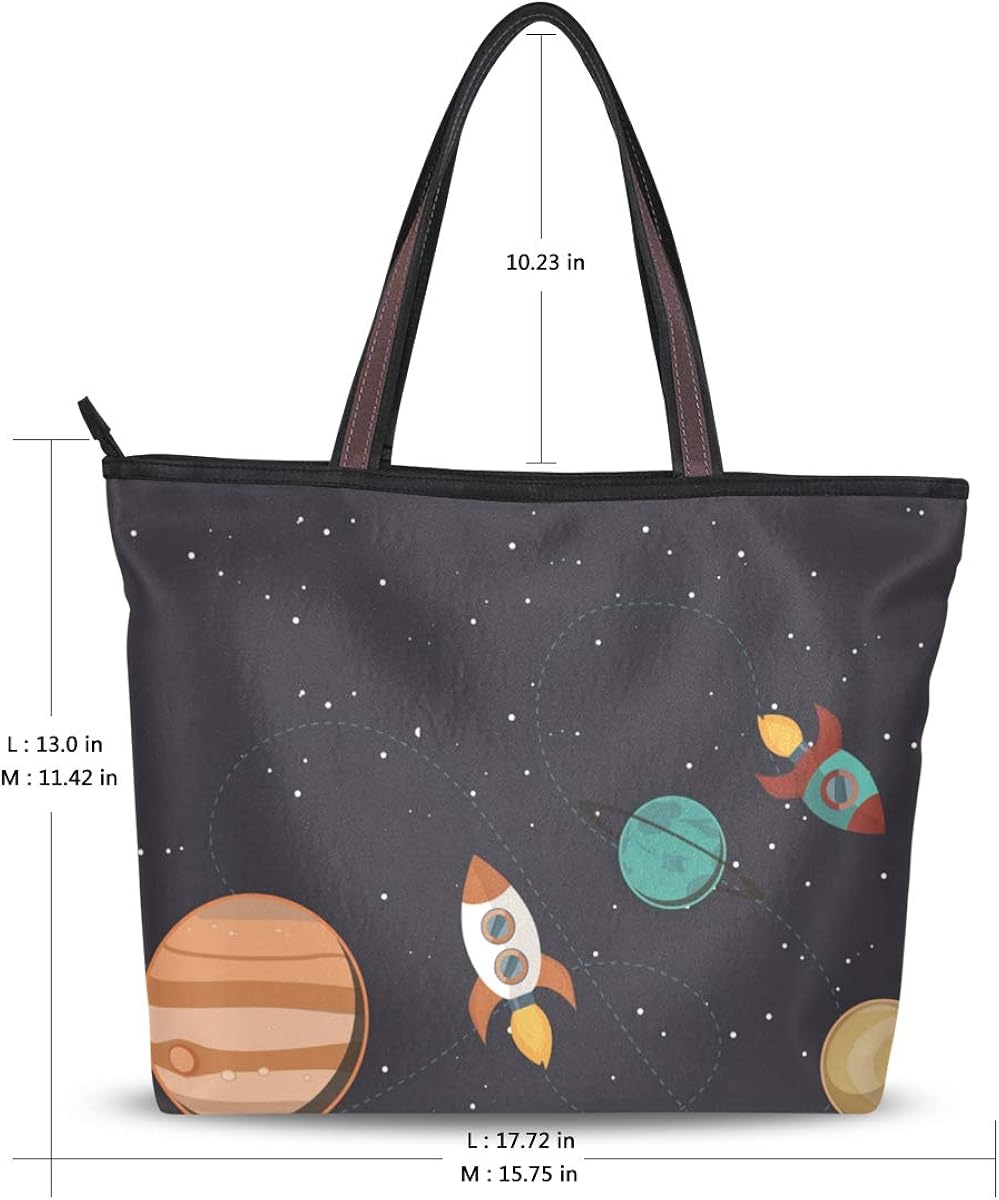 l space beach bag