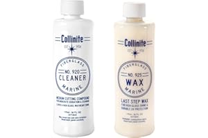 COLLINITE 920 Fiberglass Boat Cleaner & 925 Fiberglass Boat Wax Combo Pack