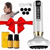 ccⅆ outdoors Electric Handheld Cellulite Massager -12 Adjustable Suction Modes for Anti-Cellulites Massage Therapy (White)