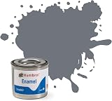 Humbrol Enamel Paint 14ml No 164 Dark Sea Grey Satin