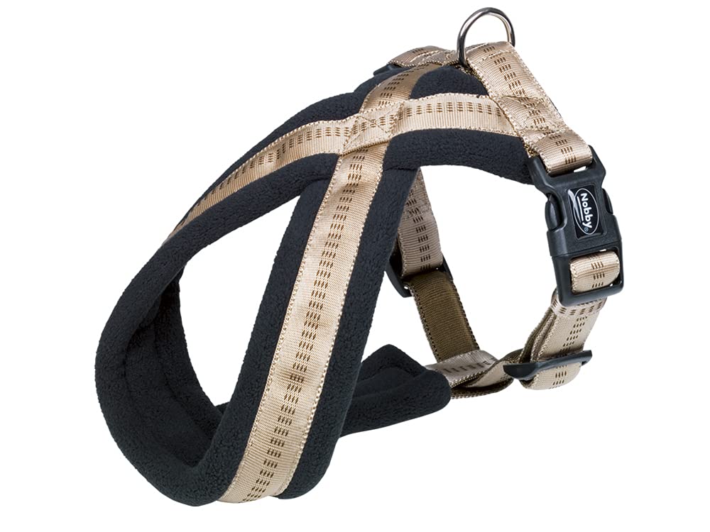 Nobby Soft Grip Comfort Harness, 40-60 cm/25-50 mm, Beige