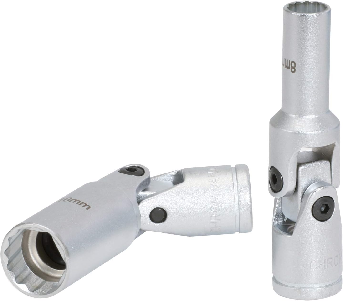 KS Tools 917.4857 3/8" CHROMEplus® 12-Edge Socket with Joint, 16mm