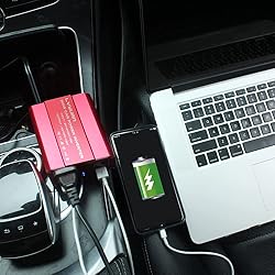 LVYUAN 300W Power Inverter DC 12V to 110V AC Car