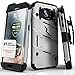 Galaxy S7 Edge 5.5in Case, Zizo® Bolt Cover [Dual-Layered] Slim Armor [Military Grade Certified] Kickstand Holster Belt Clip Lanyard