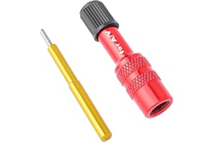 Yundxi Bike Front Fork Valve Adapter Aluminum Alloy Extension Converter Nozzle Road Bicycle Fork Inflatable Valve Adaptor Accessory