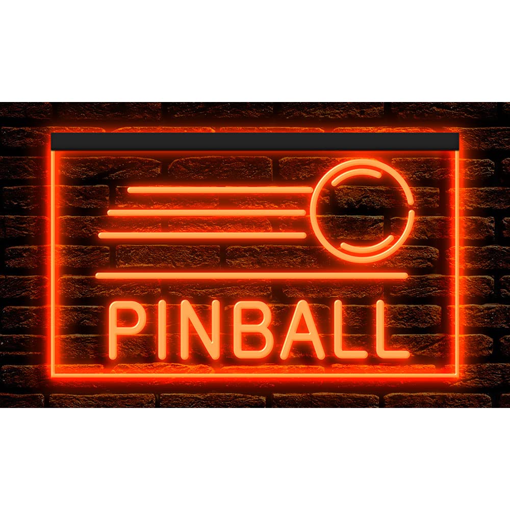 230045 Pinball Game Room Man Cave Home Decor
