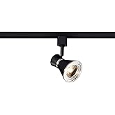Nuvo TH644 12W LED Cinch-Back Track Head, 36-Degree Beam, Black and Brushed Nickel