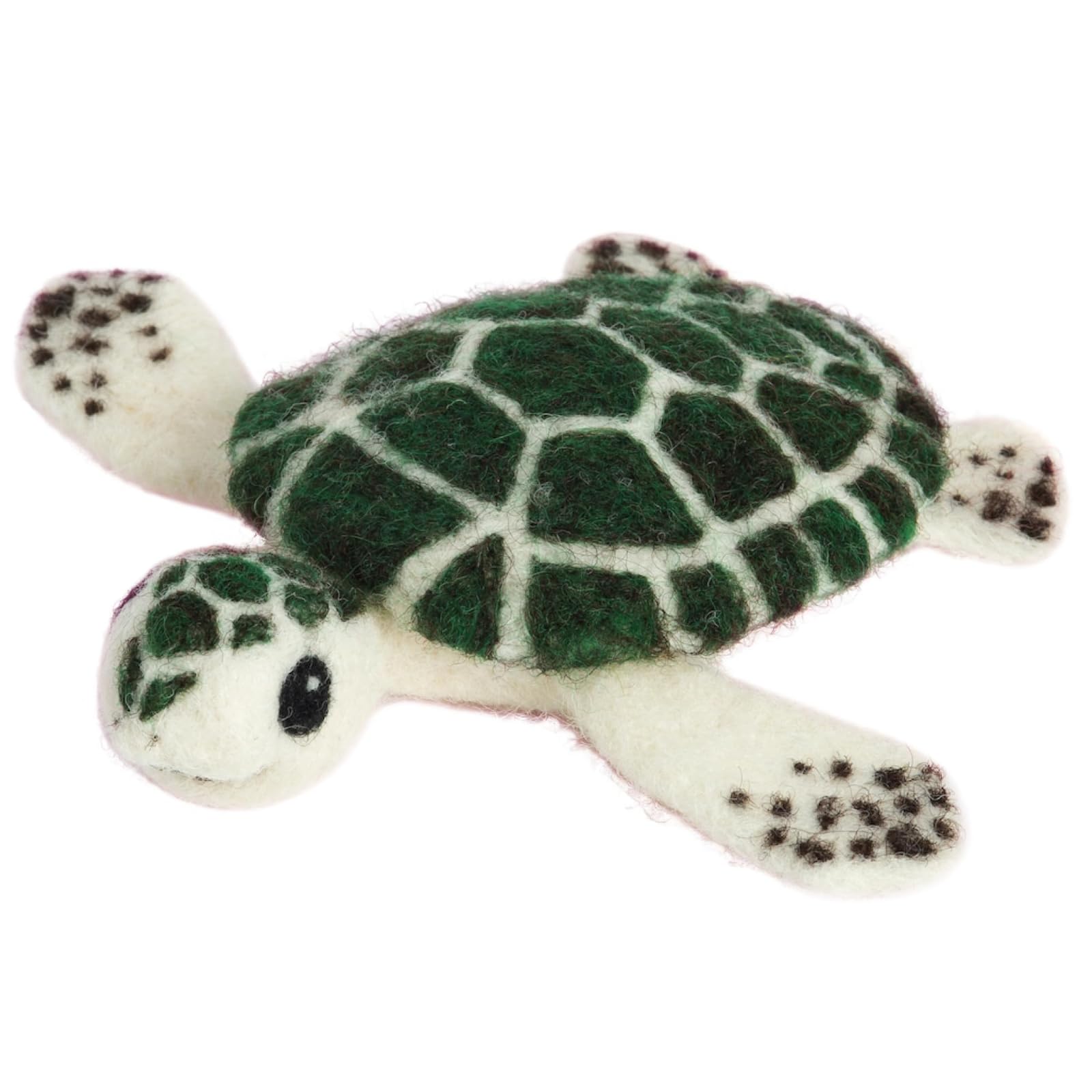 Hawthorn Handmade Baby Sea Turtle Needle Felting Kit - Needle Felting Craft Kits for Adults UK, Includes Felting Wool, Needles & Instructions. Great for Adult Craft Gifts - Approx 8cm Long.