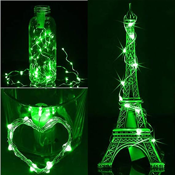 Amazon.com: Buybuybuy Warm White Solar Cork Lights for Empty Wine