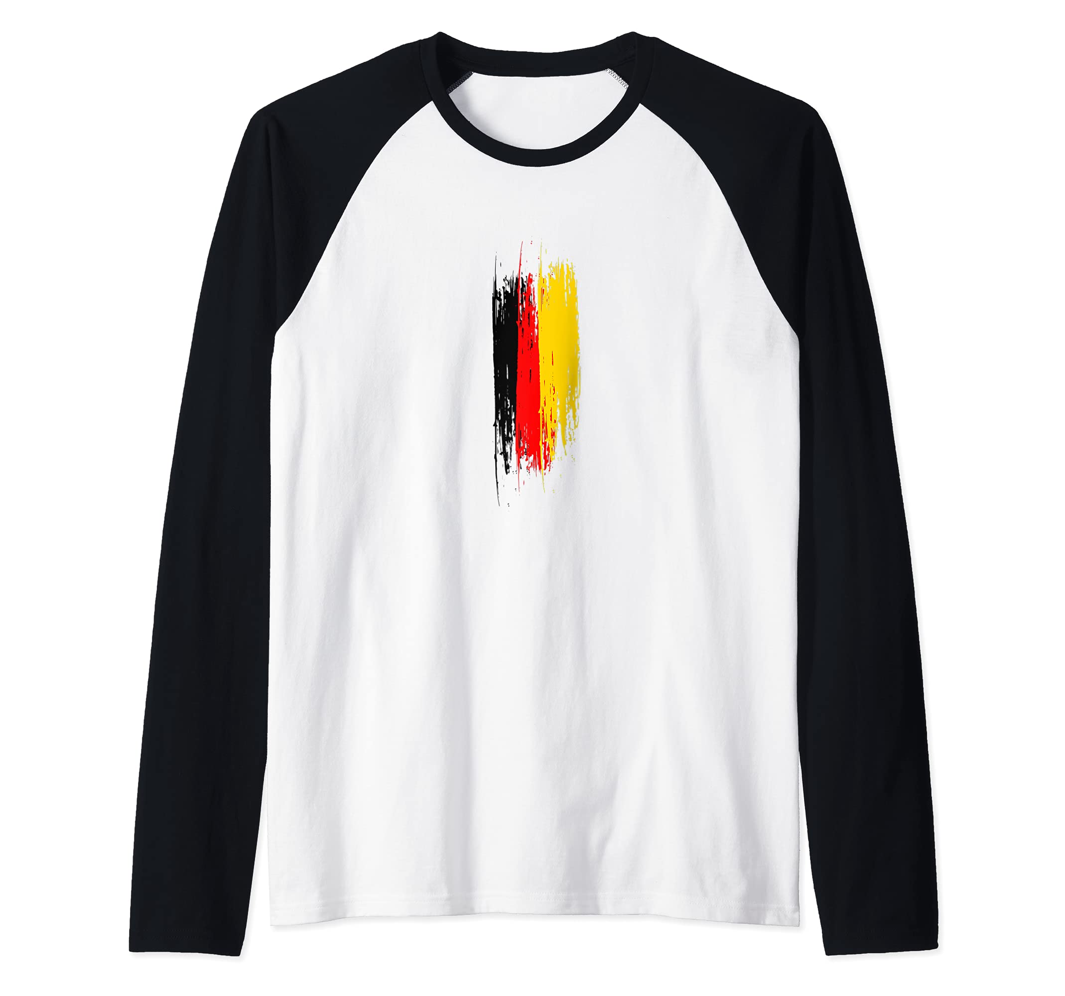 Flag Germany Raglan Baseball Tee
