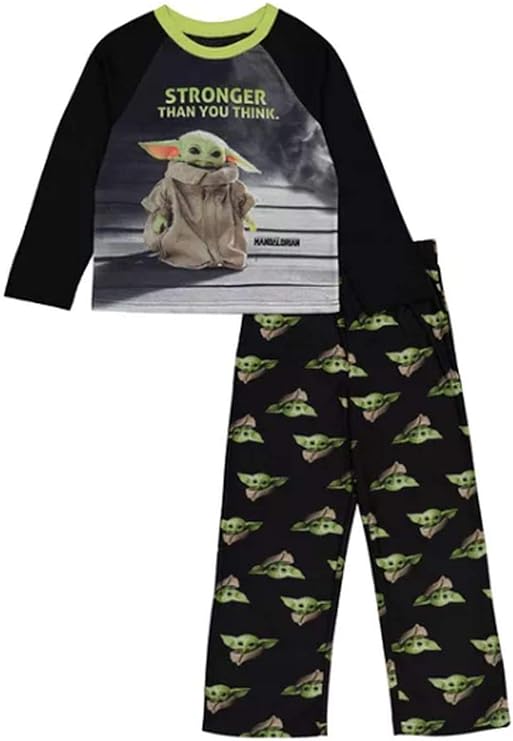 Buy Baby Yoda Pajamas for Boys, Star Wars Pajamas Boys, Lounge Set for