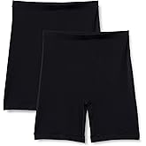 Amazon Essentials Women's Microfiber Slip Shorts, Pack of 2