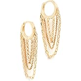 SHASHI Women's Paloma Earrings, Gold, One Size