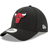 NBA Chicago Bulls Classic 39Thirty Stretch Fit Cap, Medium/Large, Black