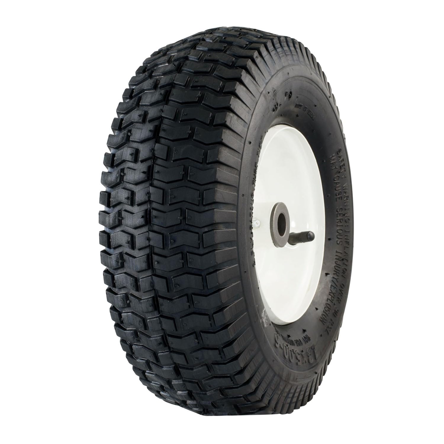 Marathon 20336 13x5.00-6" Pneumatic (Air Filled) Lawnmower Tire on Wheel, Single