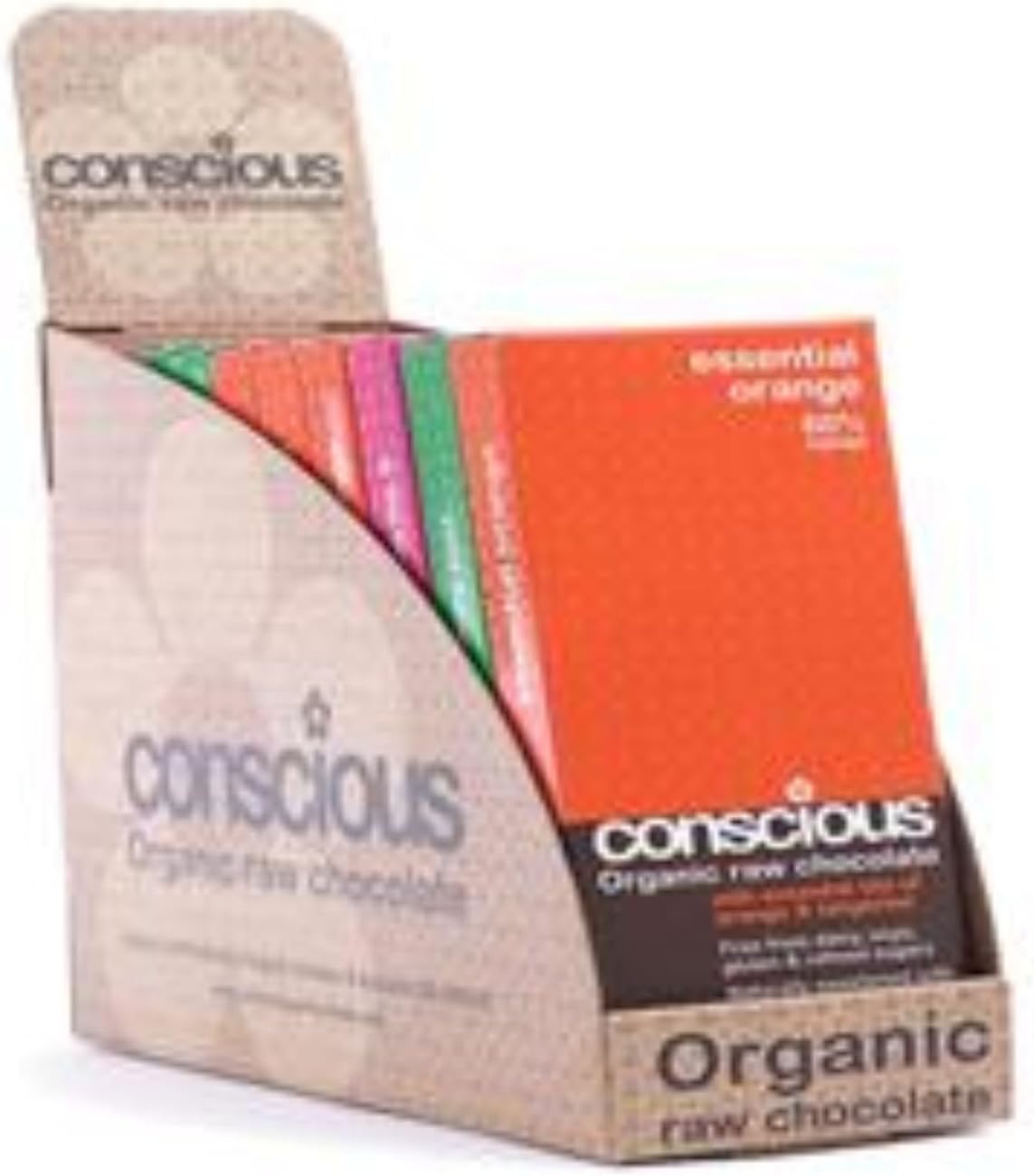 Conscious Chocolate Essential Mixed Box 10 Bars