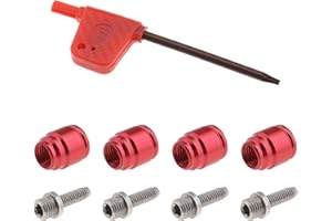 SING F LTD 4 Sets of Bicycle Olive Connecting Insert Oil Fitting Kit for Avid Sram Bike Hydraulic Disc StealthamaJig Brake Ho