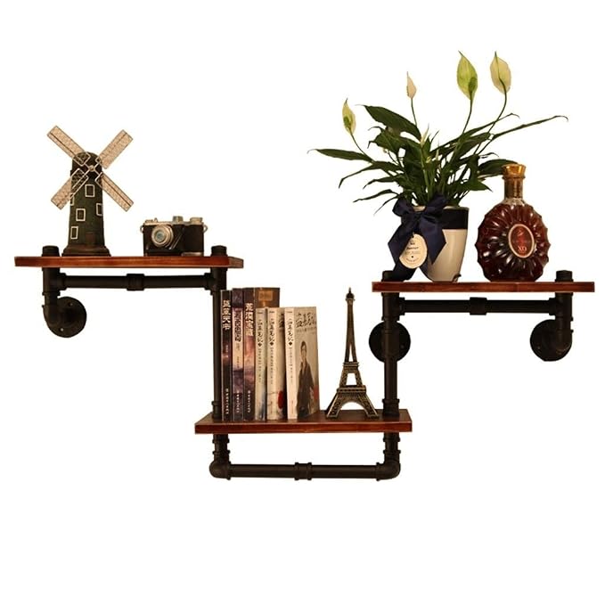 Soporte De Flores Viento Industrial Tubería De Agua Loft Pared ...
