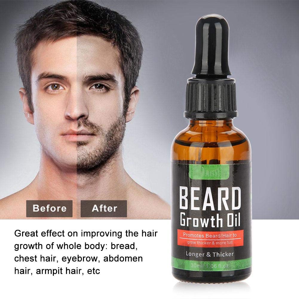Beard Growth Oil Beard Shaping Tool Men Moustache Enhancer Beard