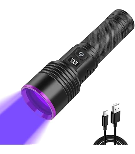 Amazon.com: WINDFIRE UV Flashlight Rechargeable, 365nm Blacklight